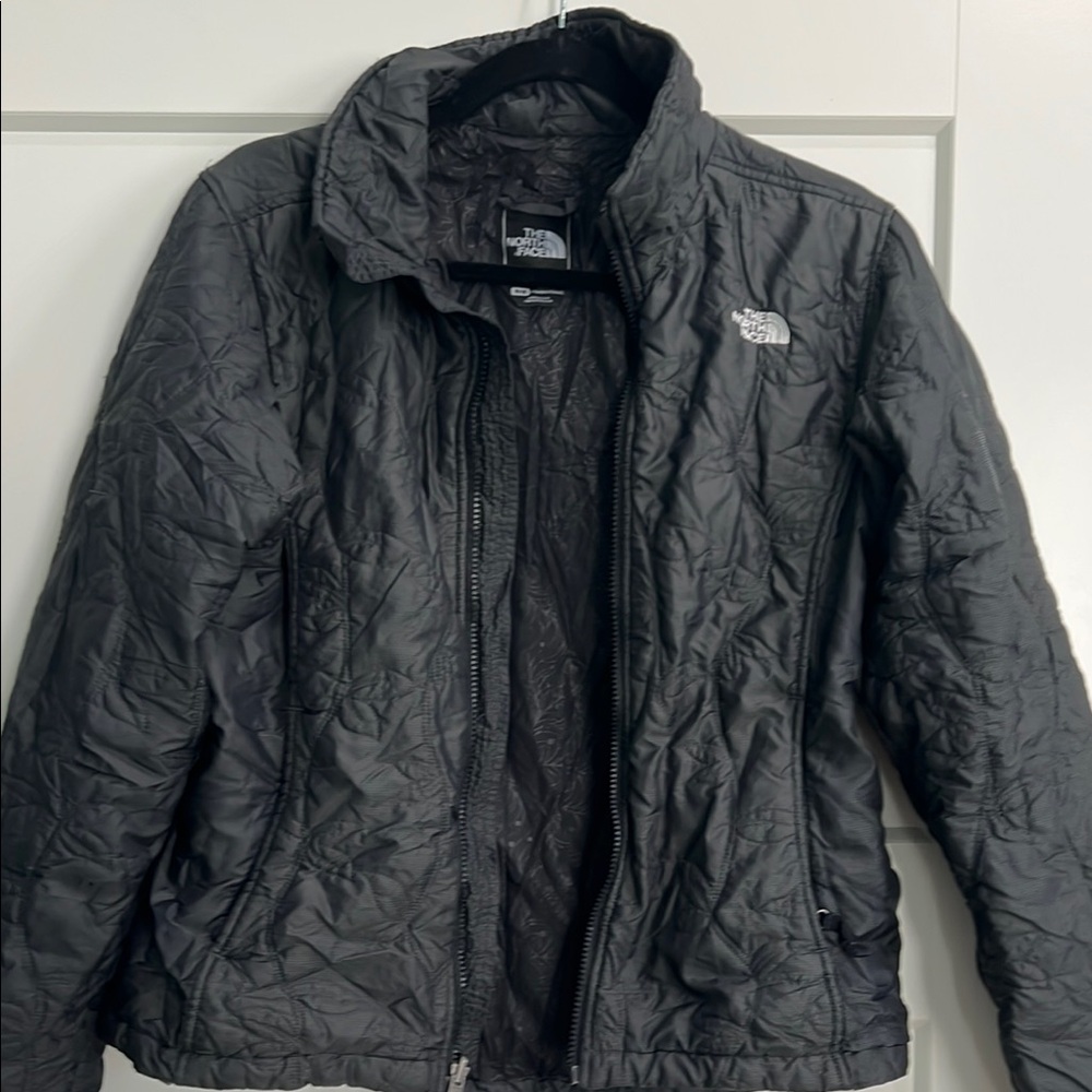The North Face Black Puffer Jacket Insulated Water-Resistant